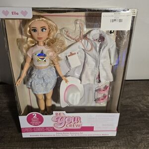 Be You Crew Doll with Accessories Ella Cowgirl Doctor Doll New
